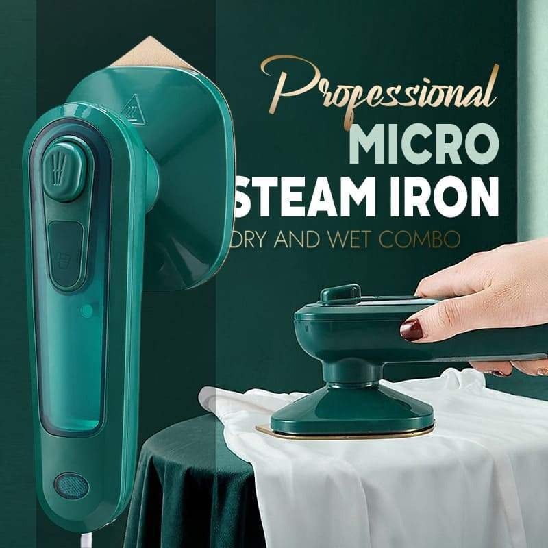 ：Professional Micro Steam Iron Handheld Household Portable Mini Ironing Machine Garment Steamer